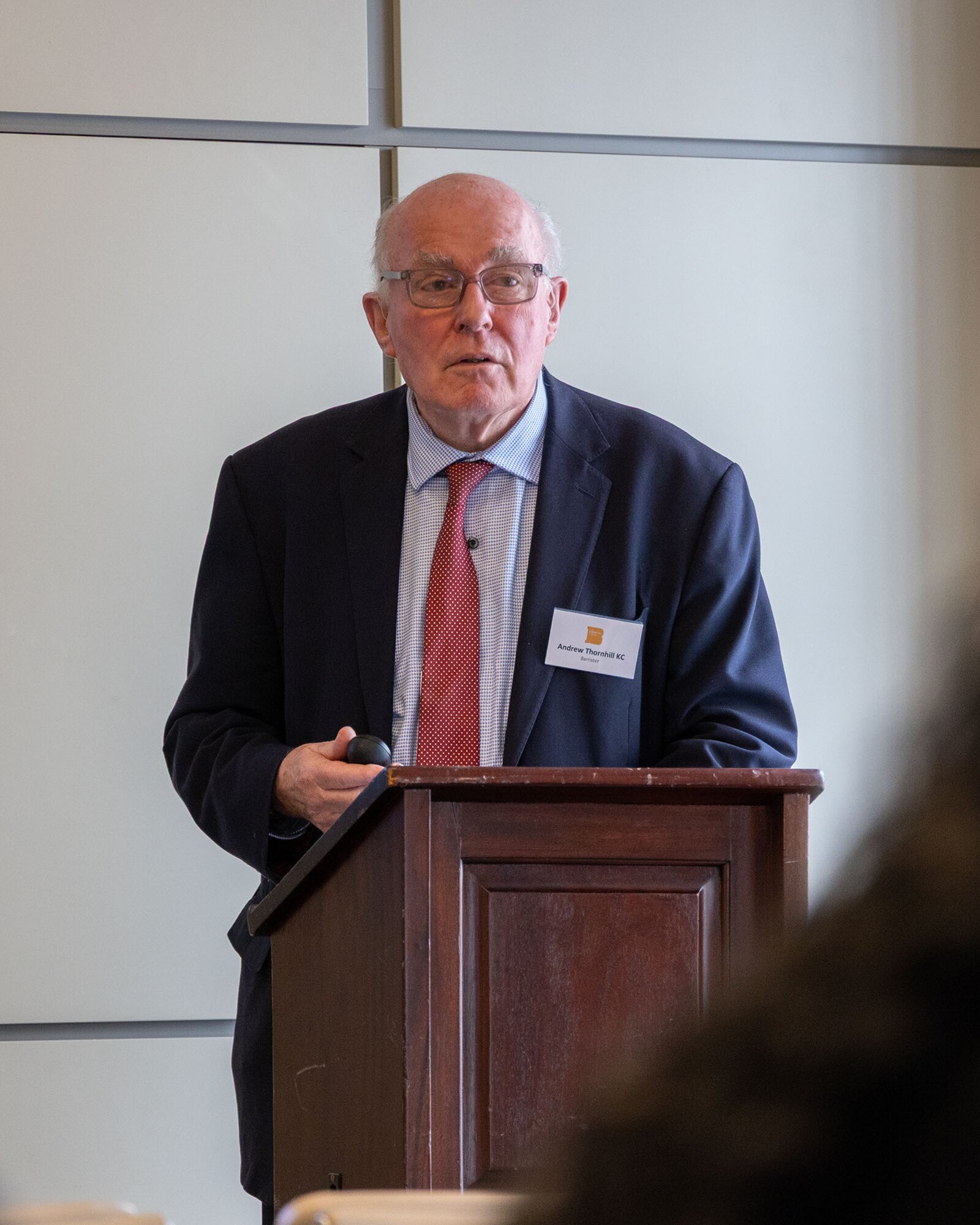 Andrew Thornhill, Tax Barrister
